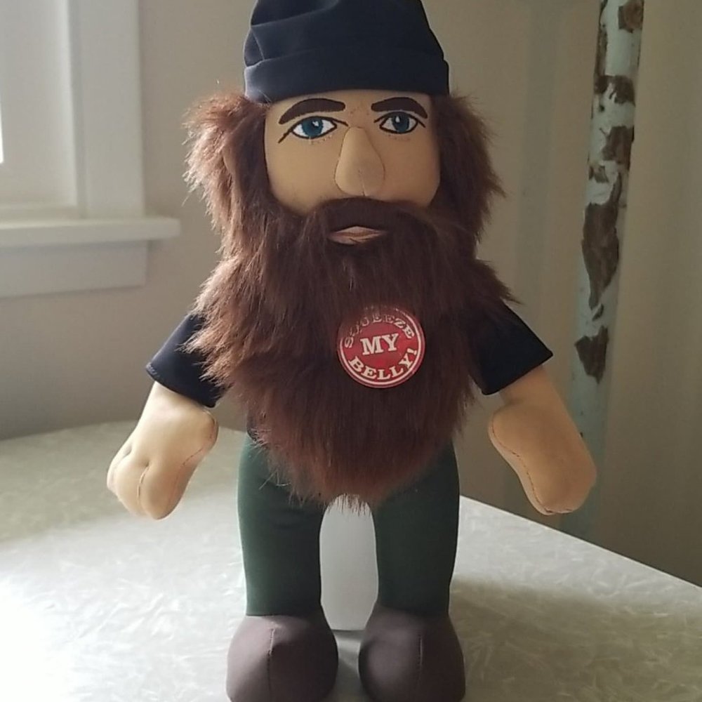Duck Dynasty A&E Series Stuffed Talking Jase Robertson Plush Doll 13"